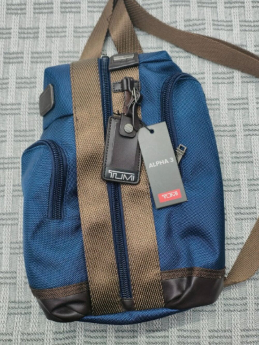 Tumi Alpha Bravo Monterey Sling Bag.